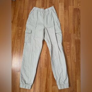 Beige/cream Cargo pants